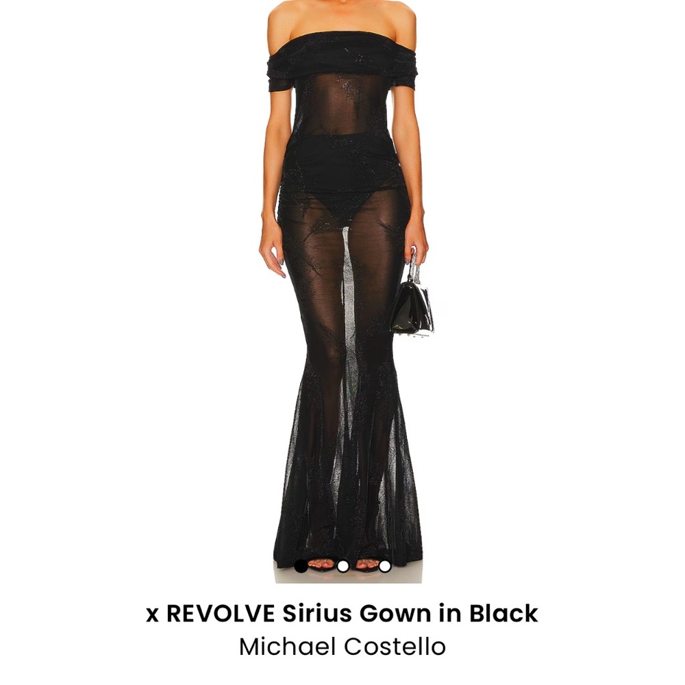 Michael Costello x REVOLVE Black Gown